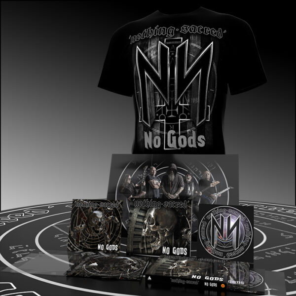 Nothing Sacred No Gods CD & T-Shirt Bundle (Collector's Edition)