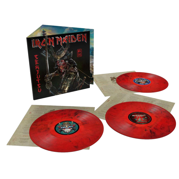 Iron Maiden: Senjutsu (Indie Store Exclusive Red & Black Smoke Vinyl)