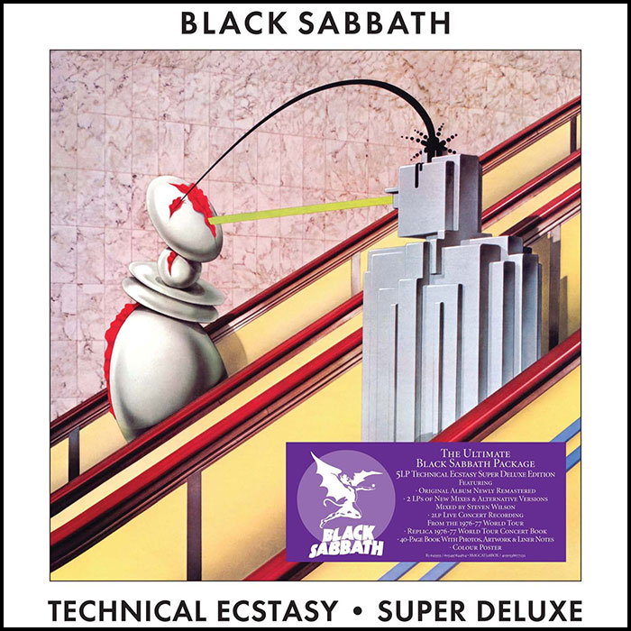 Black Sabbath: Technical Ecstasy Super Deluxe (5 LP Set)