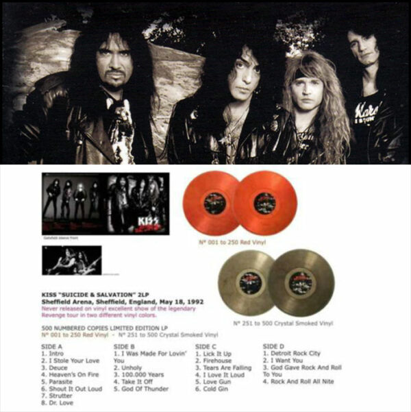 KISS: Suicide & Salvation (2LP Red Vinyl)