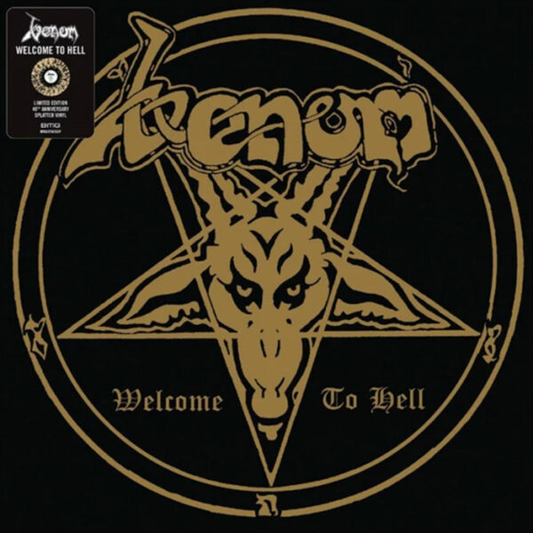 Venom: Welcome To Hell (Gold/Black Splatter Vinyl)