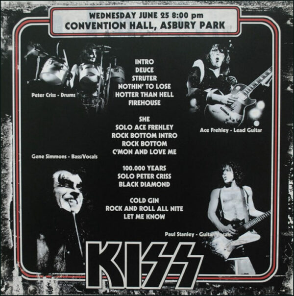 KISS: Asbury Park, 1975 (2LP Coloured Vinyl) (Copy)