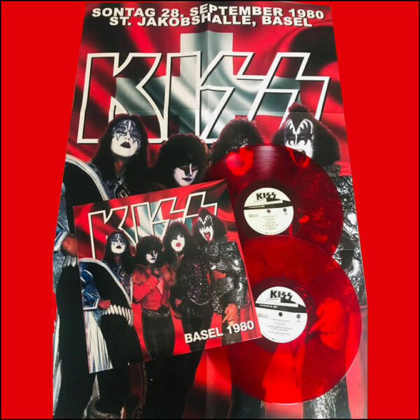KISS: Basel 1980 (2LP Coloured Vinyl)