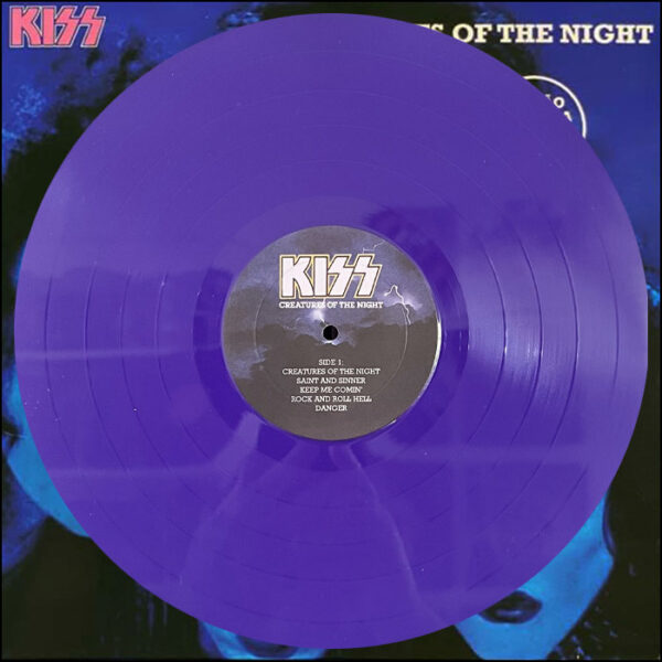 KISS: Creatures Of The Night (Vinnie Vincent Cover Purple Vinyl)