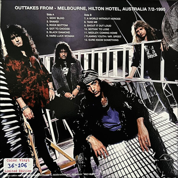 KISS: All The Way At The Ballroom (Melbourne Outtakes - Coloured Vinyl)