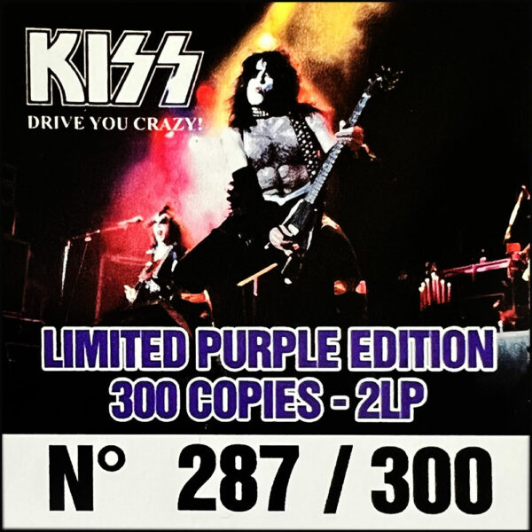 KISS: Drive You Crazy (2LP Coloured Gatefold - Tulsa, 1975)