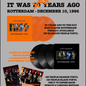 KISS: Rotterdam 1996 (3LP Coloured Vinyl)