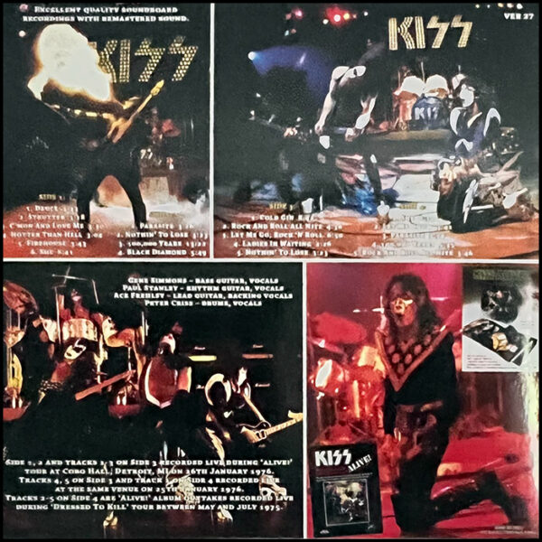 KISS: Alive In Detroit January 1976
