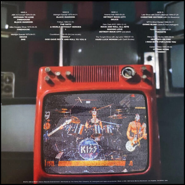 KISS: As Seen On TV (Coloured Vinyl)
