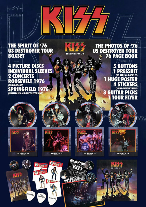 KISS: The Spirit Of '76 US Destroyer Tour Boxset