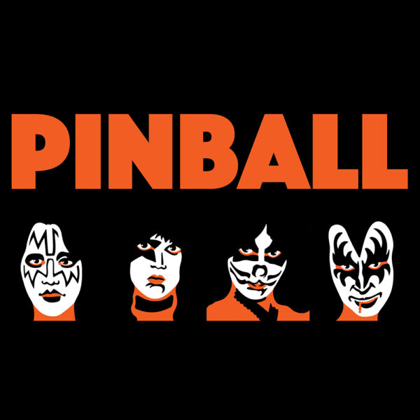 KISS Bally Pinball T-Shirt