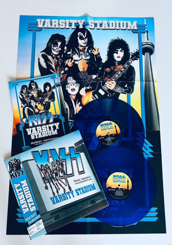 KISS: Varsity Stadium Canada 1976 (2LP Poster & Tour Book)