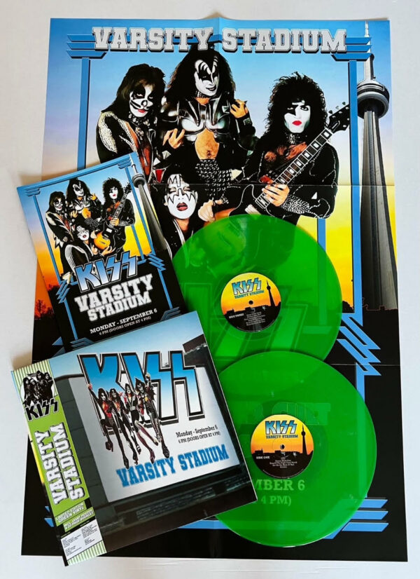KISS: Varsity Stadium Canada 1976 (2LP Poster & Tour Book)