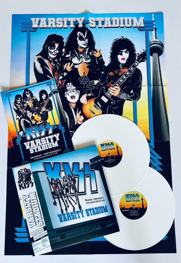 KISS: Varsity Stadium Canada 1976 (2LP Poster & Tour Book)