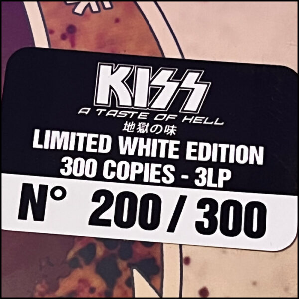 KISS: A Taste Of Hell (3LP Set With Triple Gatefold Cover)