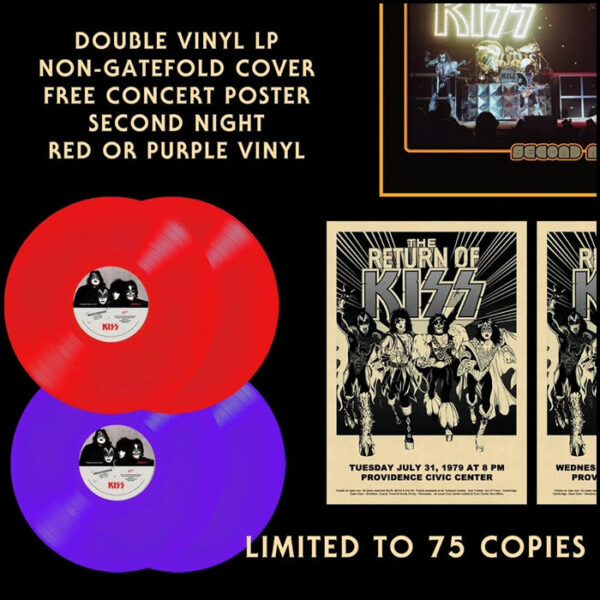 KISS Providence Second Night 1979