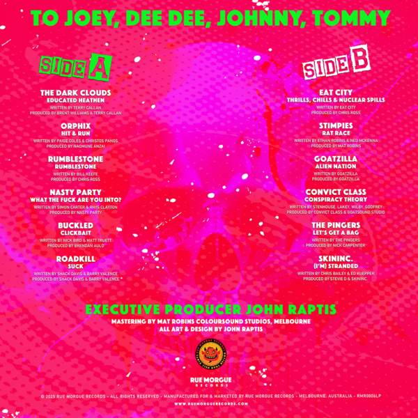 Spankmag Vol 1 The Australian Punk Rock Compilation