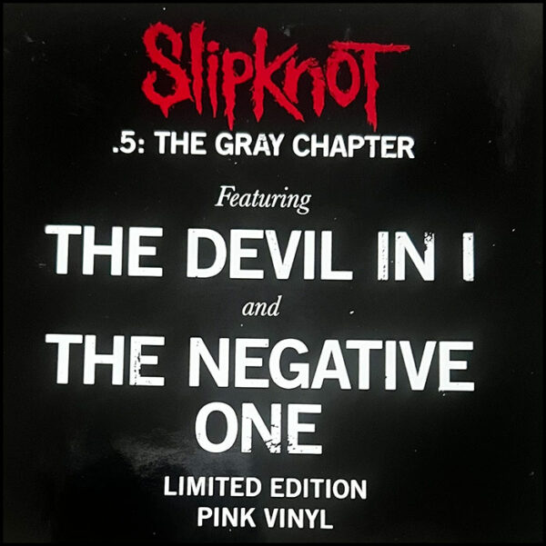 Slipknot: .5 The Gray Chapter (2LP Pink Vinyl)