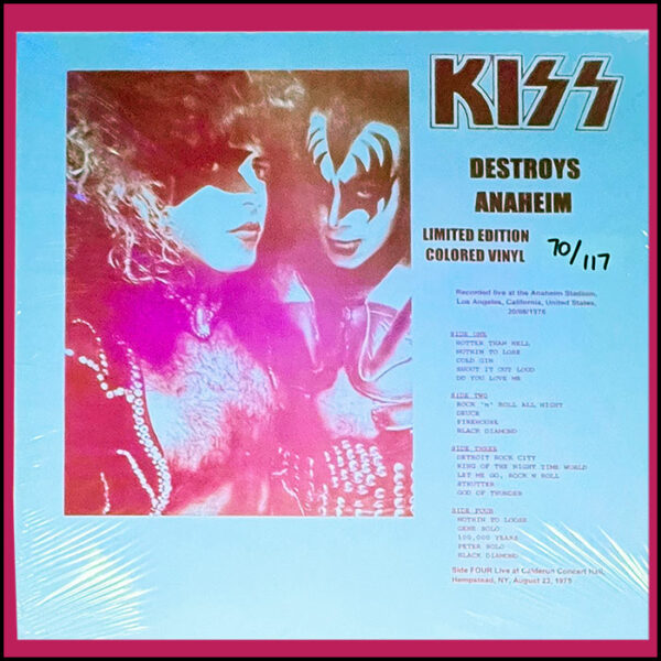 KISS: Destroys Anaheim (2LP Limited Edition Coloured Vinyl)