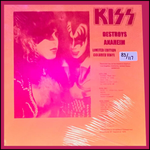 KISS: Destroys Anaheim (2LP Limited Edition Coloured Vinyl)