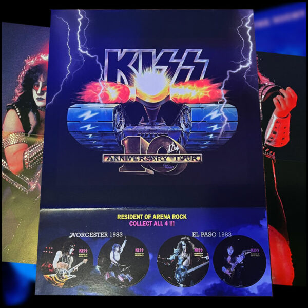 KISS: Resident Of Arena Rock (4LP Picture Disc Collection With Poster)