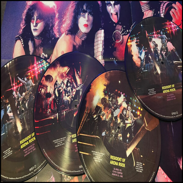 KISS: Resident Of Arena Rock (4LP Picture Disc Collection With Poster)