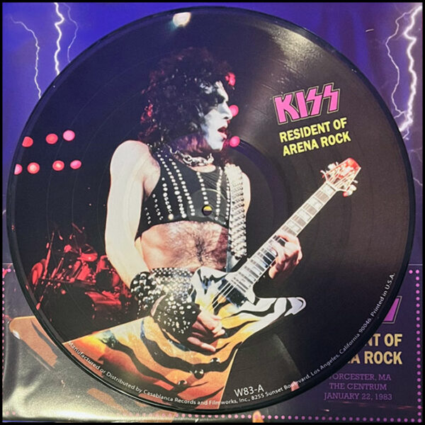 KISS: Resident Of Arena Rock (4LP Picture Disc Collection With Poster)