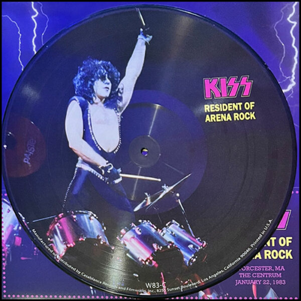 KISS: Resident Of Arena Rock (4LP Picture Disc Collection With Poster)