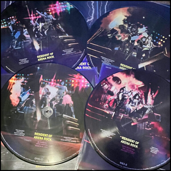 KISS: Resident Of Arena Rock (4LP Picture Disc Collection With Poster)