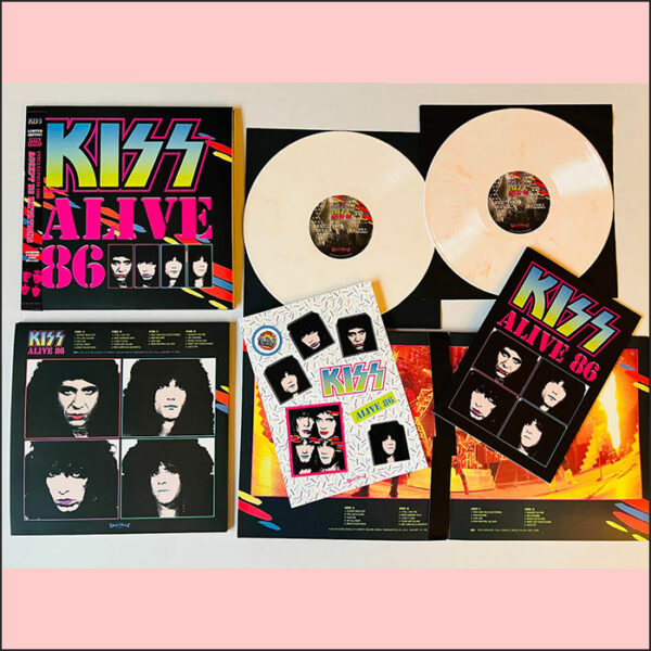 KISS: Alive 86 (2LP Coloured Vinyl)