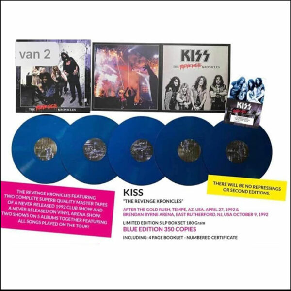 KISS: The Revenge Kronicles (5LP 2 Colour Vinyl)