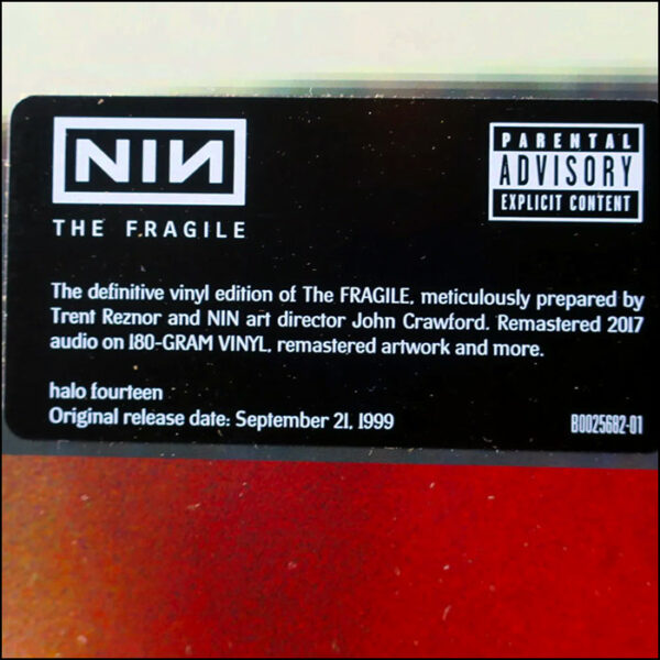 Nine Inch Nails: The Fragile (Remastered 3LP)