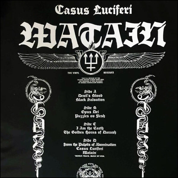 Watain: Casus Luciferi (Silver 2LP Vinyl)