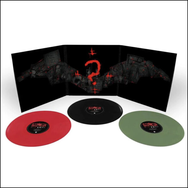 The Batman: (Soundtrack 3LP Red/Black/Green Vinyl)