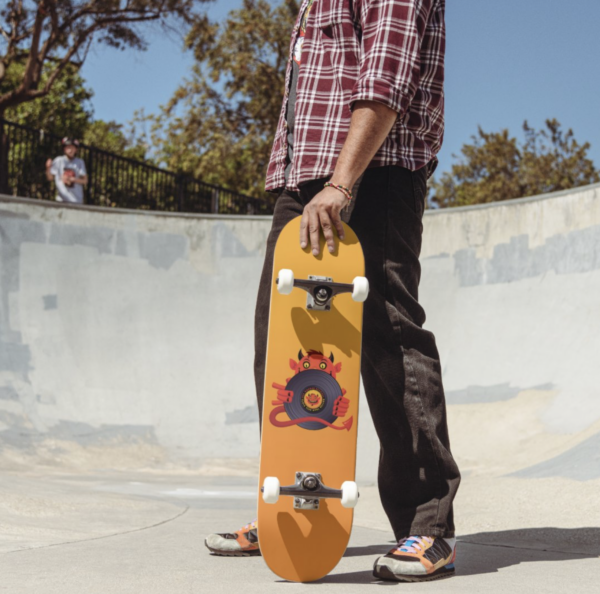 Rue Morgue Records Skateboard Ver 1
