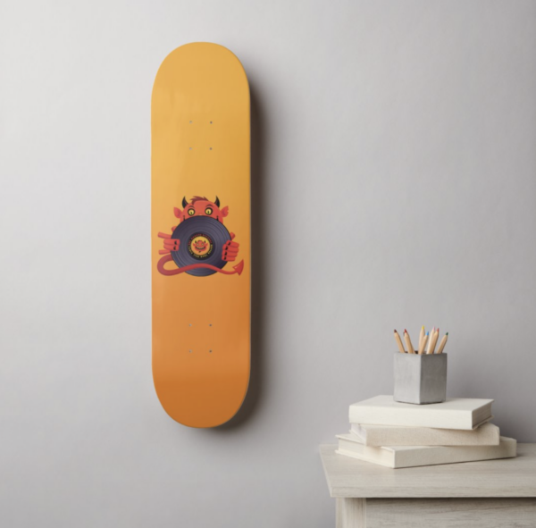 Rue Morgue Records Skateboard Ver 1