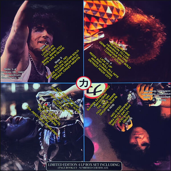 KISS: The Crazy Nights Kronicles (4LP 2 Colour Vinyl)