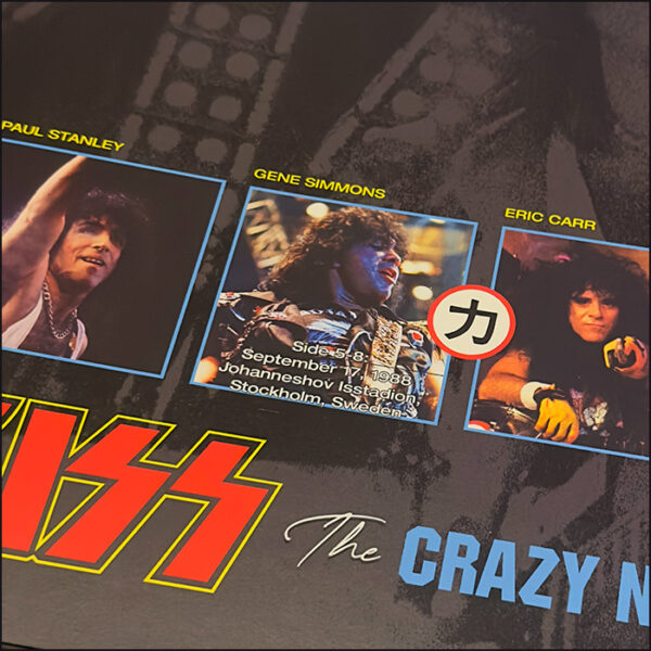 KISS: The Crazy Nights Kronicles (4LP 2 Colour Vinyl)