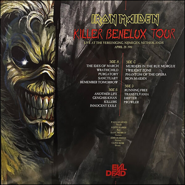 Iron Maiden: Killer Benelux Tour 1981 (2LP Picture Disc)