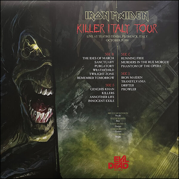 Iron Maiden: Killer Italy Tour 1981 (2LP Picture Disc)