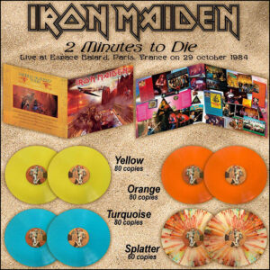 Iron Maiden: 2 Minutes To Die (2LP Coloured Vinyl)