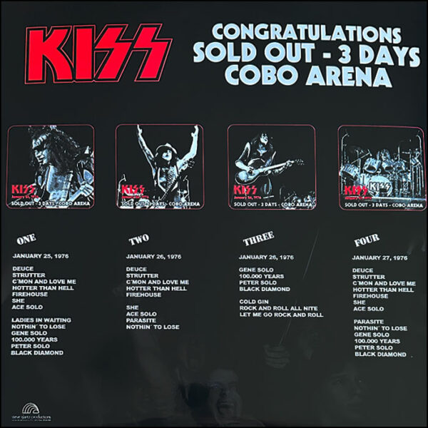 KISS: Three Nights At Cobo Arena Box Set