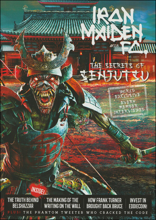 Iron Maiden Fan Club Magazine Issue 118