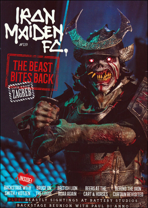Iron Maiden Fan Club Magazine Issue 119