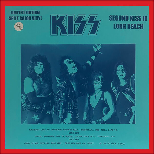 KISS: Second KISS In Long Beach (Limited Edition Split Colour Vinyl)