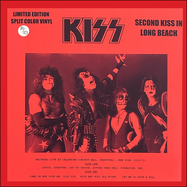 KISS: Second KISS In Long Beach (Limited Edition Split Colour Vinyl) (Variant)
