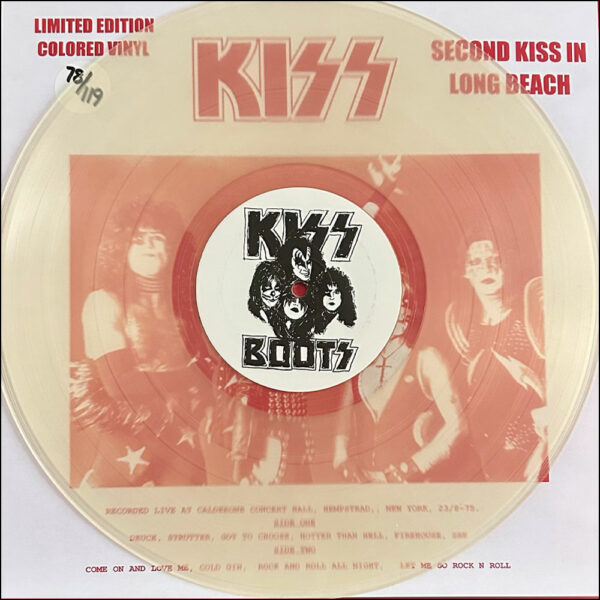 KISS: Second KISS In Long Beach (Limited Edition Clear Vinyl)