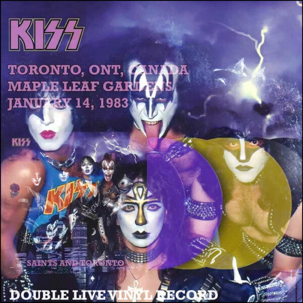 KISS: Saints & Toronto (2LP Soundboard Coloured Vinyl)