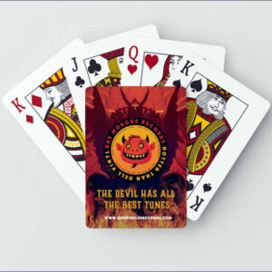 Rue Morgue Records Playing Cards