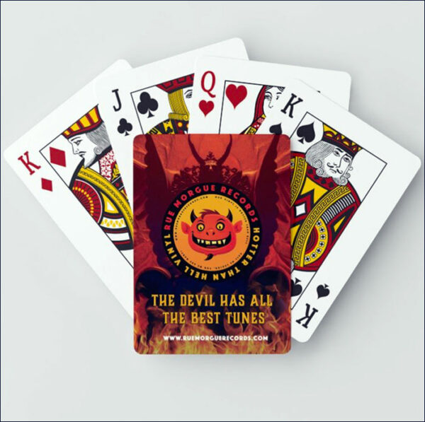 Rue Morgue Records Playing Cards